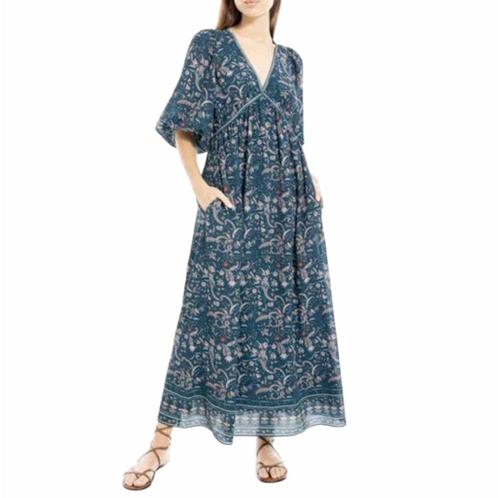Max Studio Womens Midi Dress